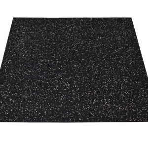 Rubber Gym Flooring with Coloured Flecks