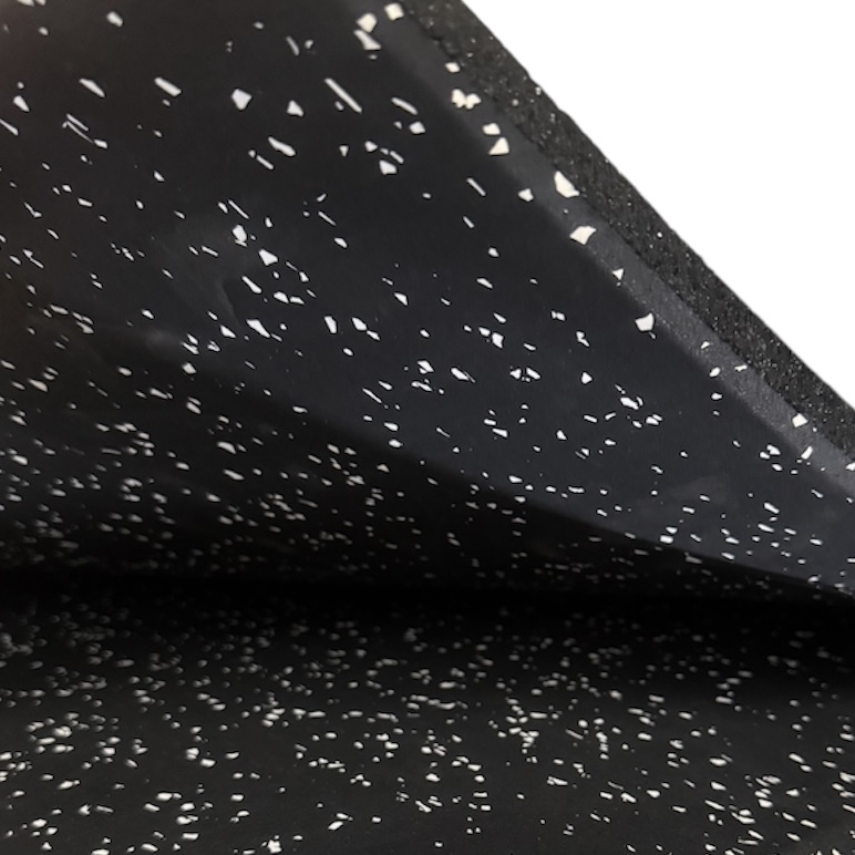 Rubber Gym Flooring with Coloured Flecks - Image 2