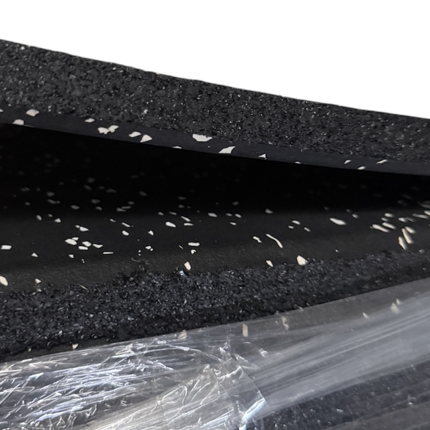 Rubber Gym Flooring with Coloured Flecks - Image 3