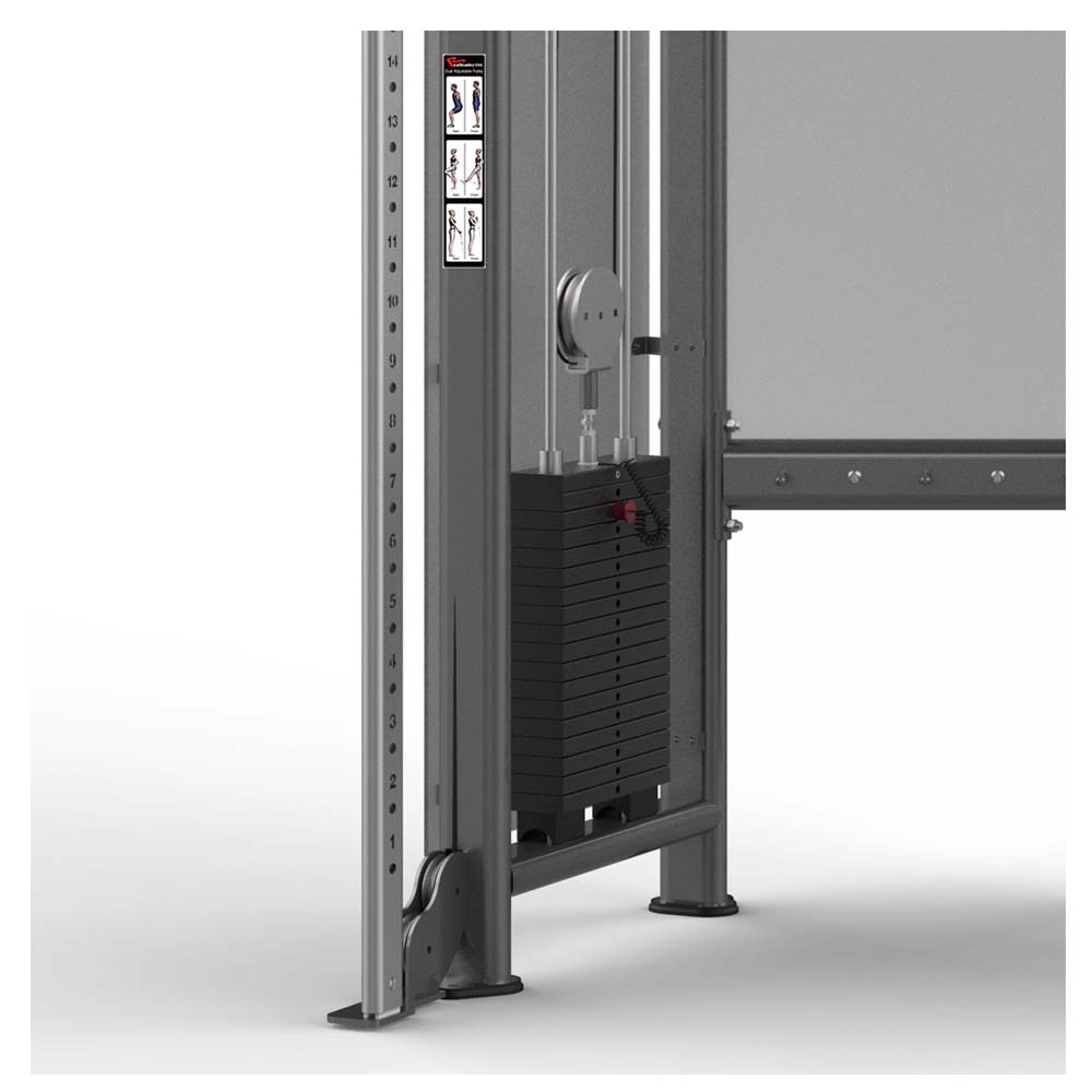 Dual Adjustable Pulley FM-1002 - Image 4
